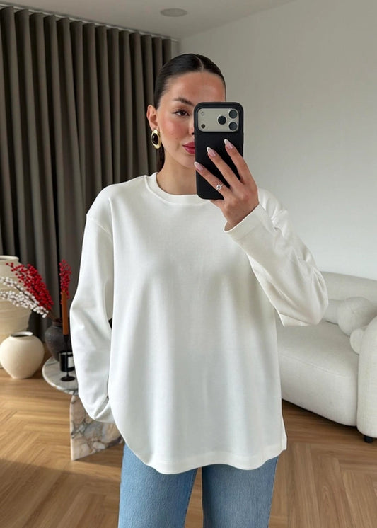 Uzun Kollu Basic Tişört